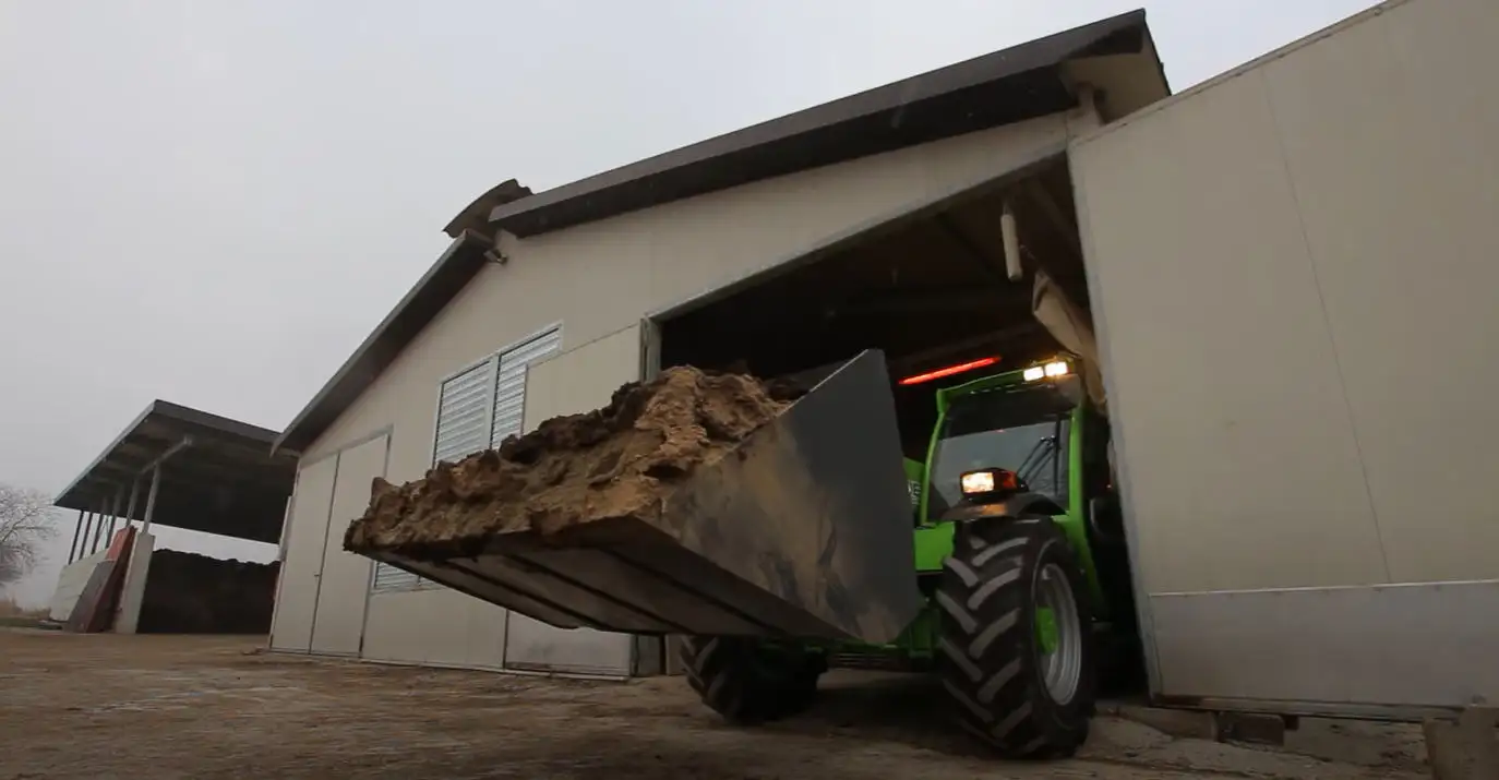  Merlo roto oraz multifarmer na placu