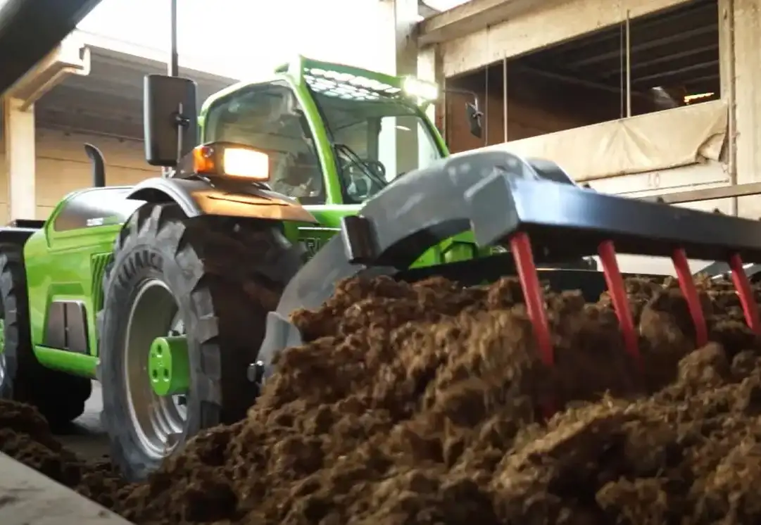 Merlo multifarmer korbanek ładowarki na wystawach